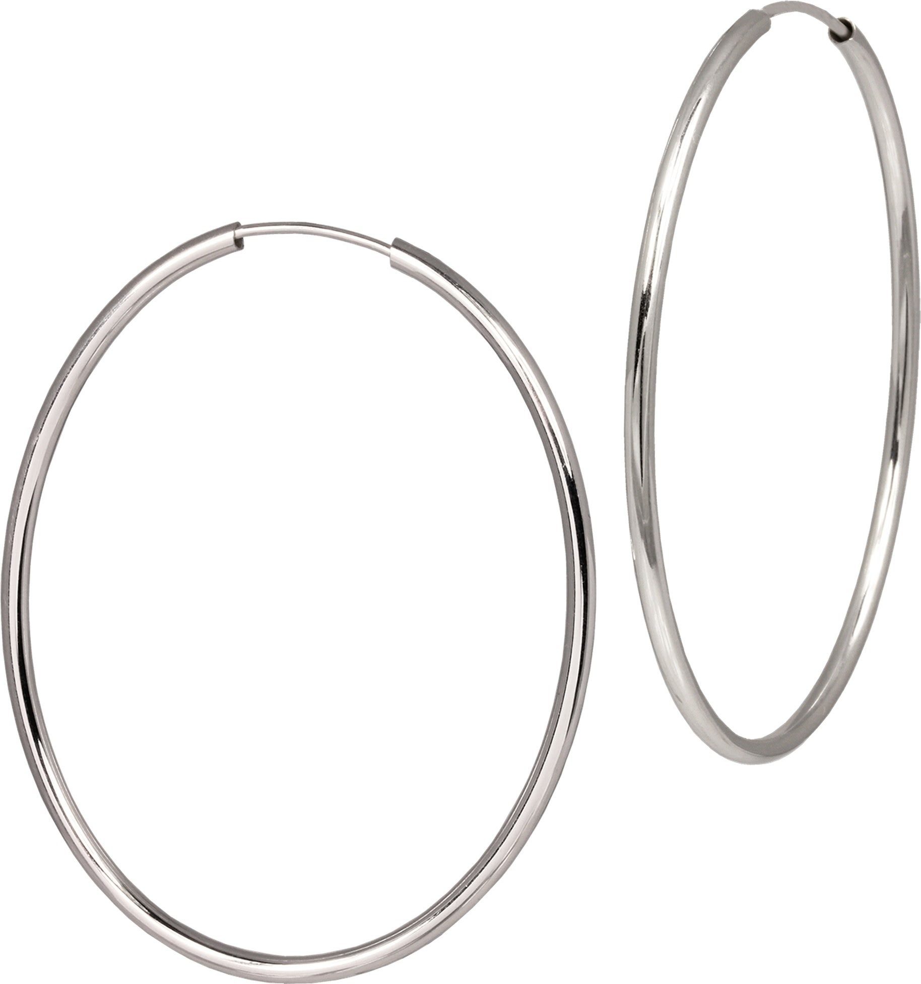SilberDream Paar Creolen SilberDream Damencreolen 40mm günstig online kaufen