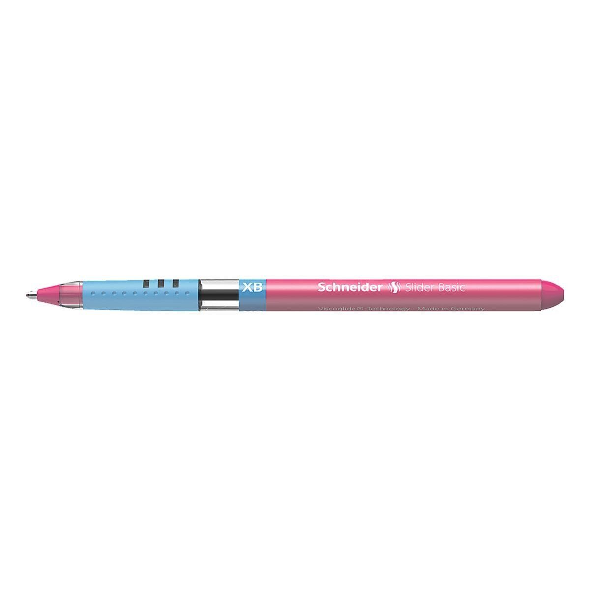 pink Kugelschreiber mit XB (XB) 1512, 0,7 Slider Schneider mm Kappe, Strichbreite: