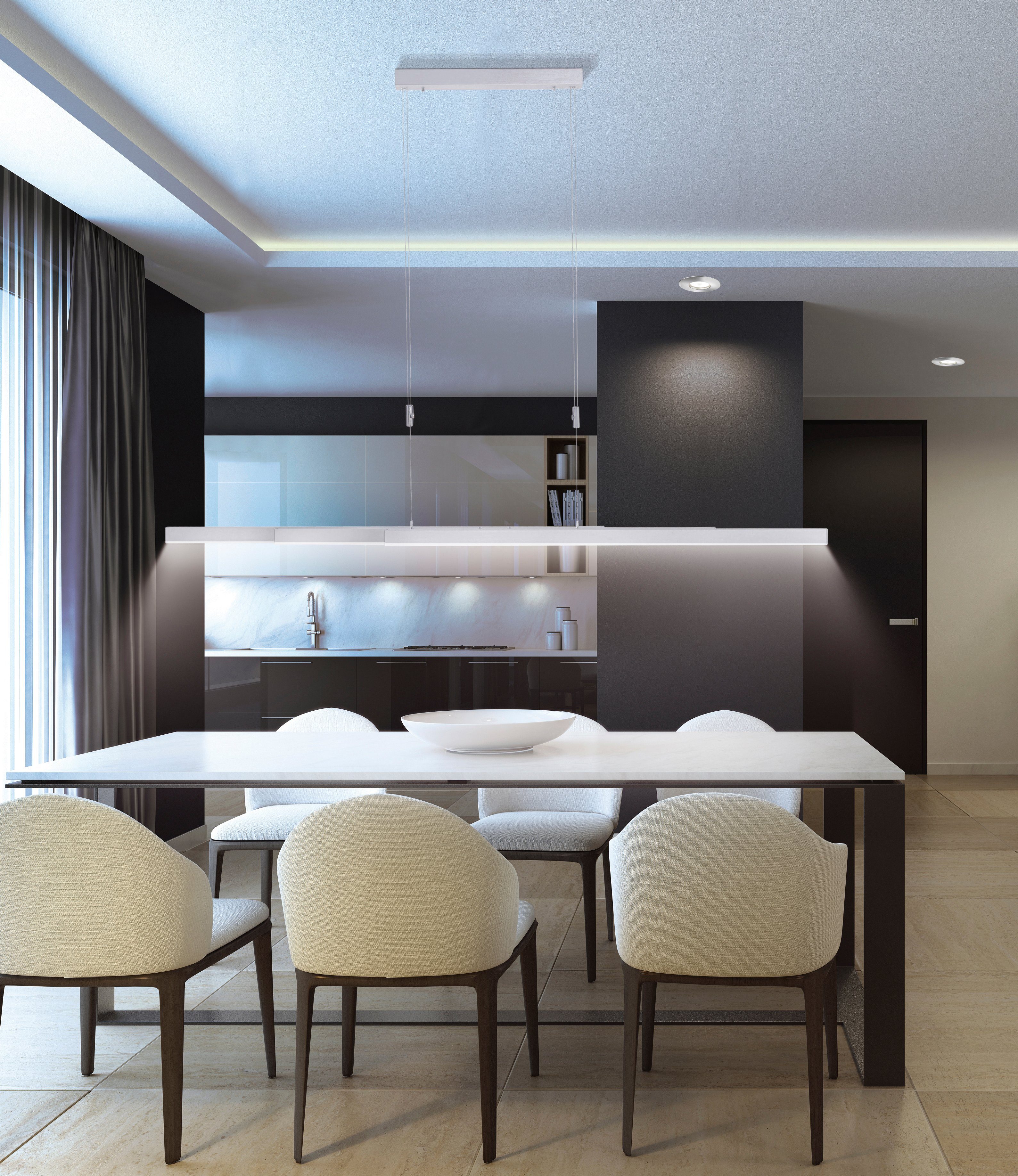 Paul Neuhaus LED Pendelleuchte Adriana, Dimmfunktion, Farbsteuerung, Memory günstig online kaufen