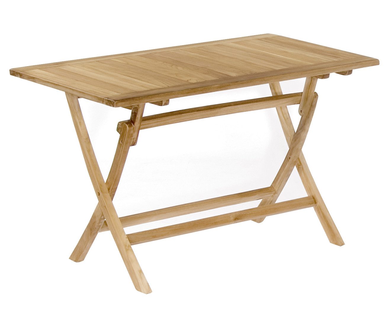 SonnenPartner Gartentisch Klapptisch "Perth" 120cm x 70cm Teakholz