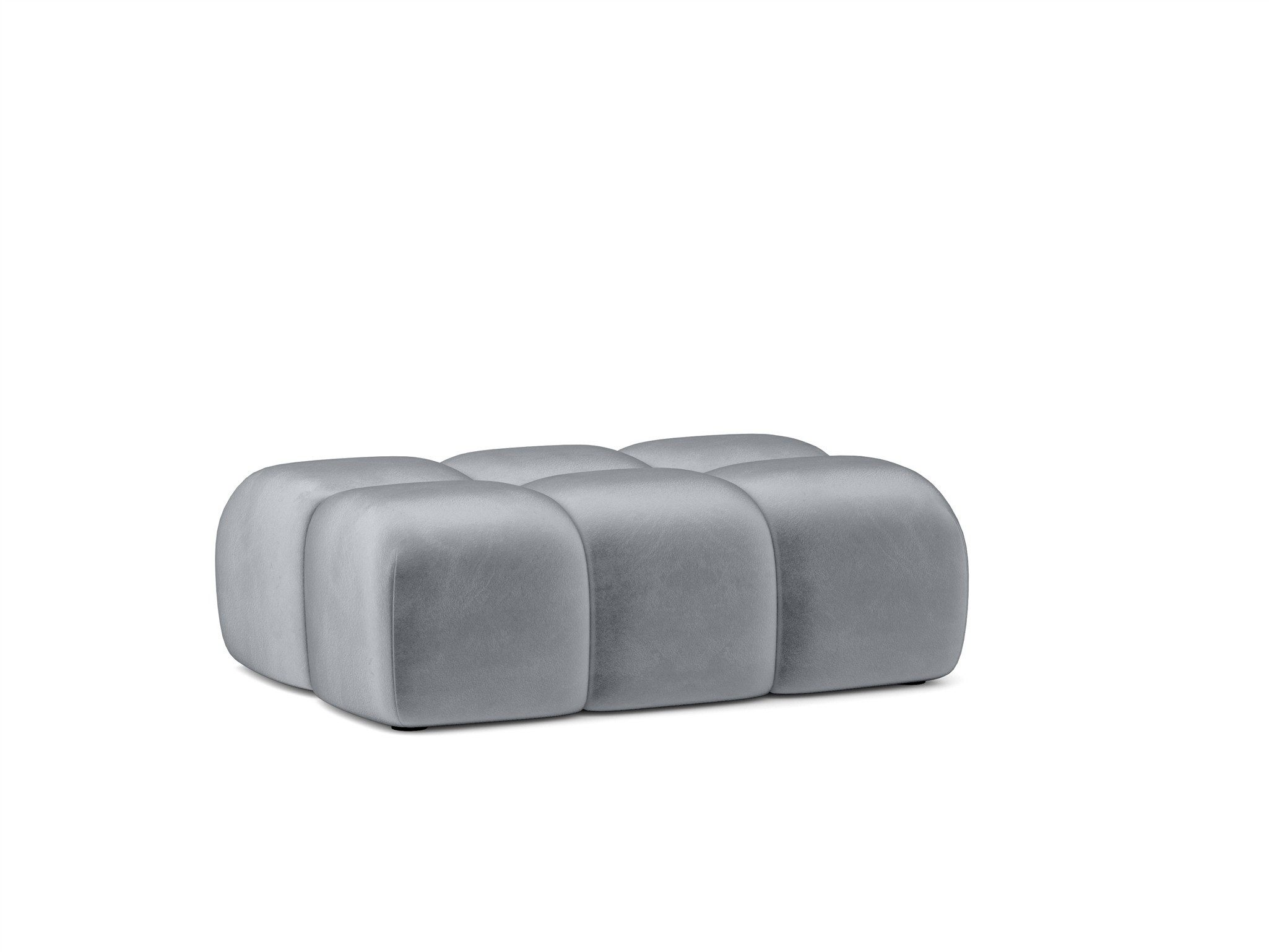Polsterhocker Hocker Designerhocker FUN NUBE 128x85 cm in Stoff Salvador