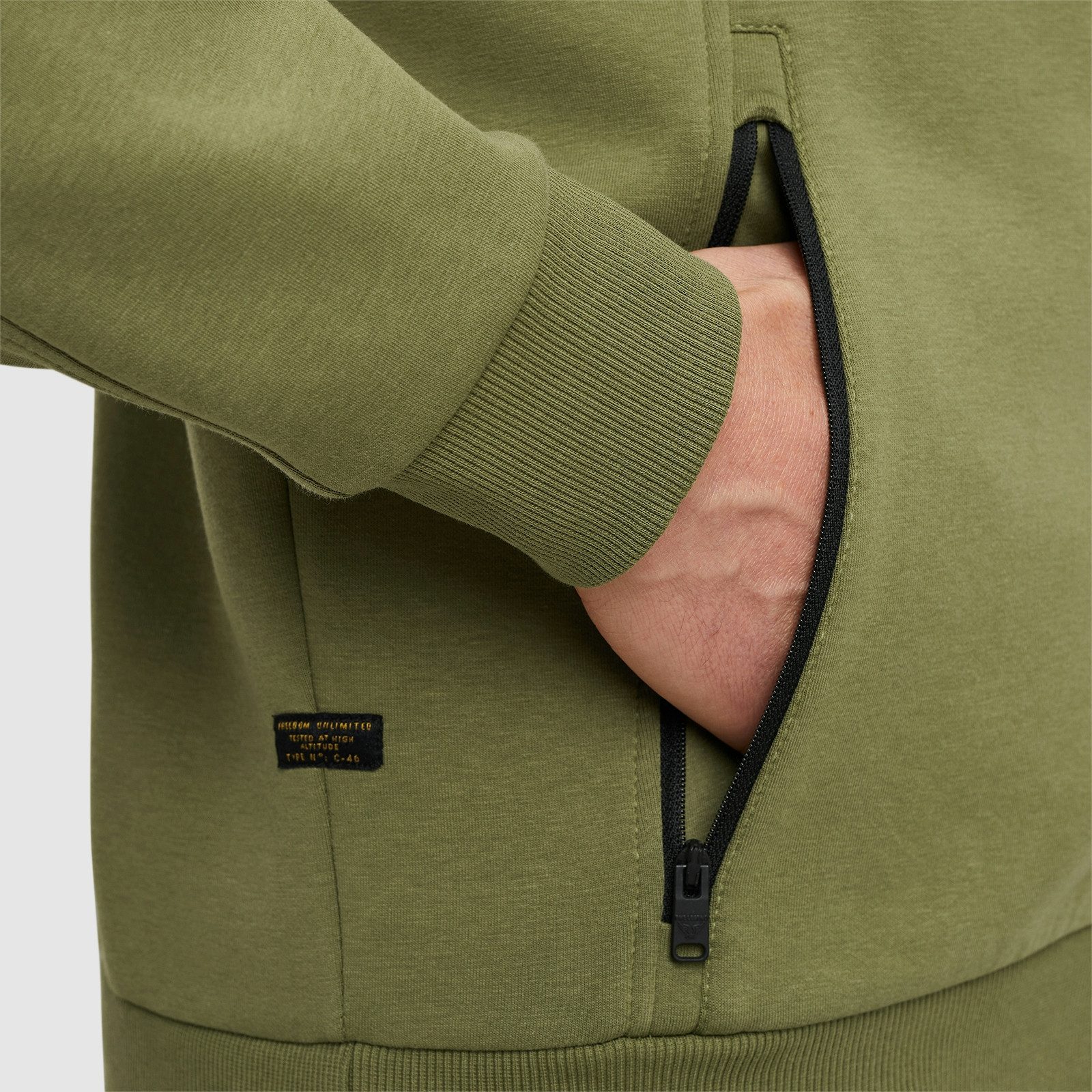 PME LEGEND Sweatjacke mit Reißverschluss