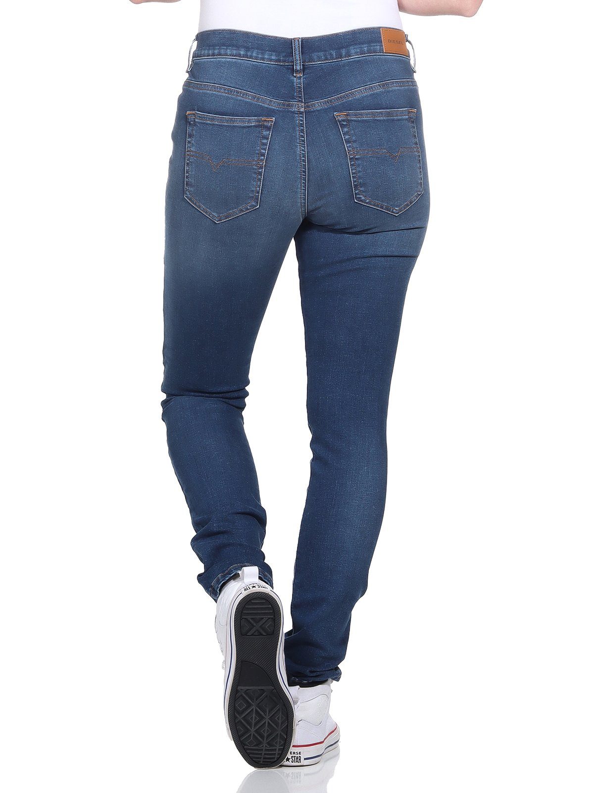 Diesel Röhrenjeans Diesel Damen Jeans D-ROISIN 5-Pocket-Style