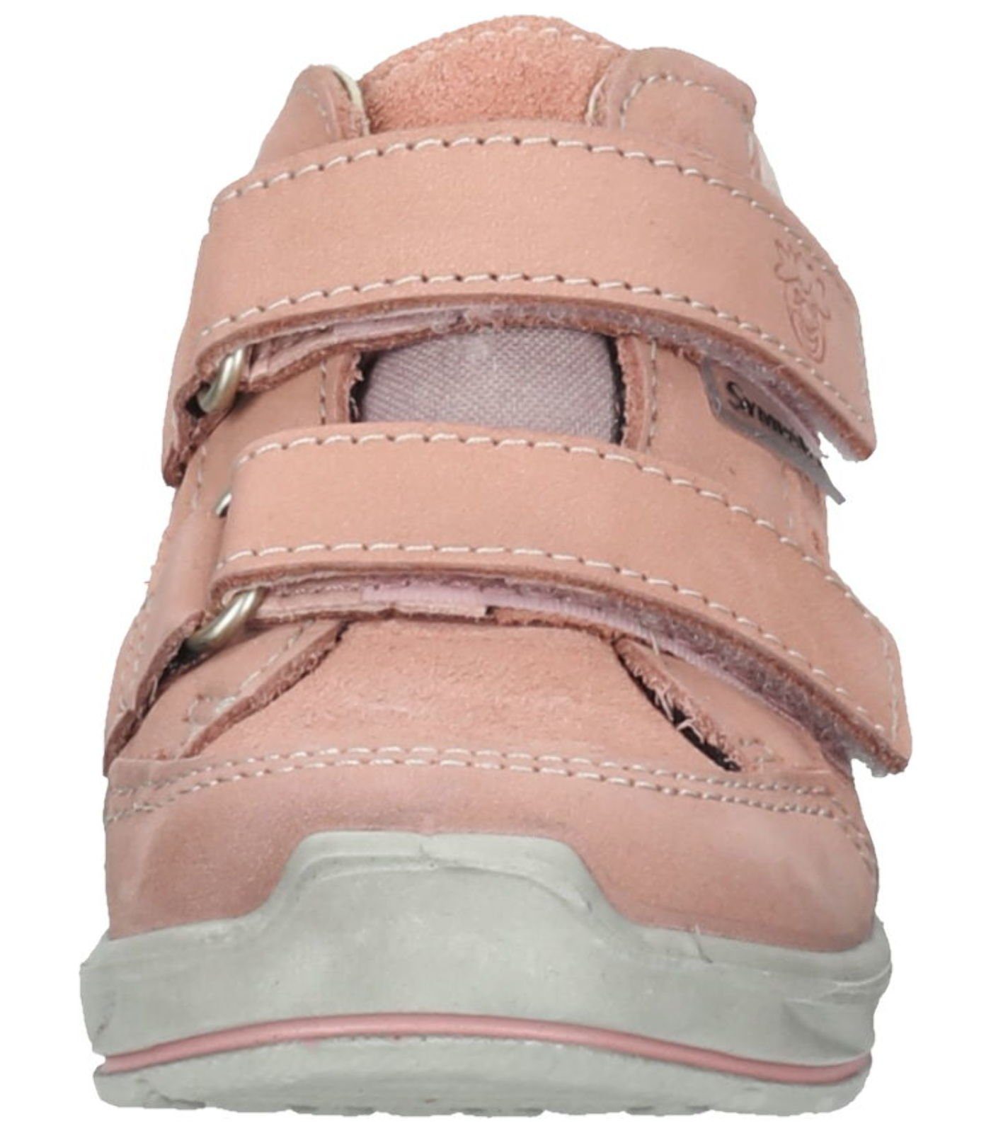 Pepino Halbschuhe Leder/Textil Hellpink Klettschuh