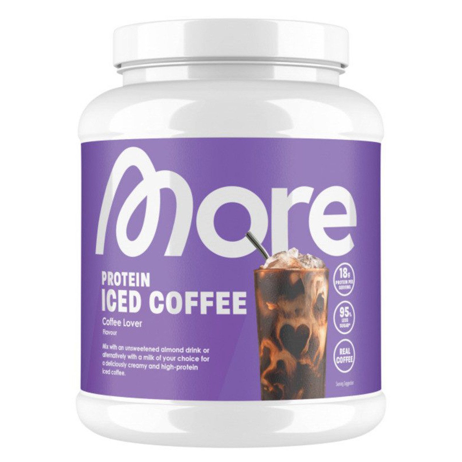 More Nutrition More Nutrition Protein Iced Coffee 500g Pulver, 500 g
