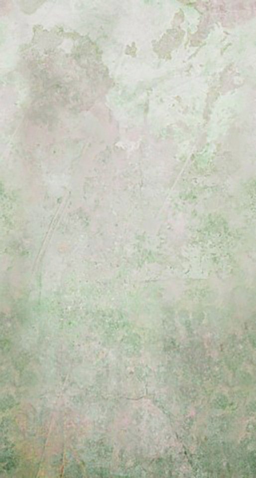 Art for the home Fototapete Beton grün, glatt, abstrakt, Verblasster Beton 280x150 cm
