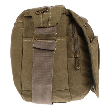 Christian Wippermann Businesstasche Große Herren Damen Umhängetasche Schultertasche Tasche, Canvas Messenger Bag