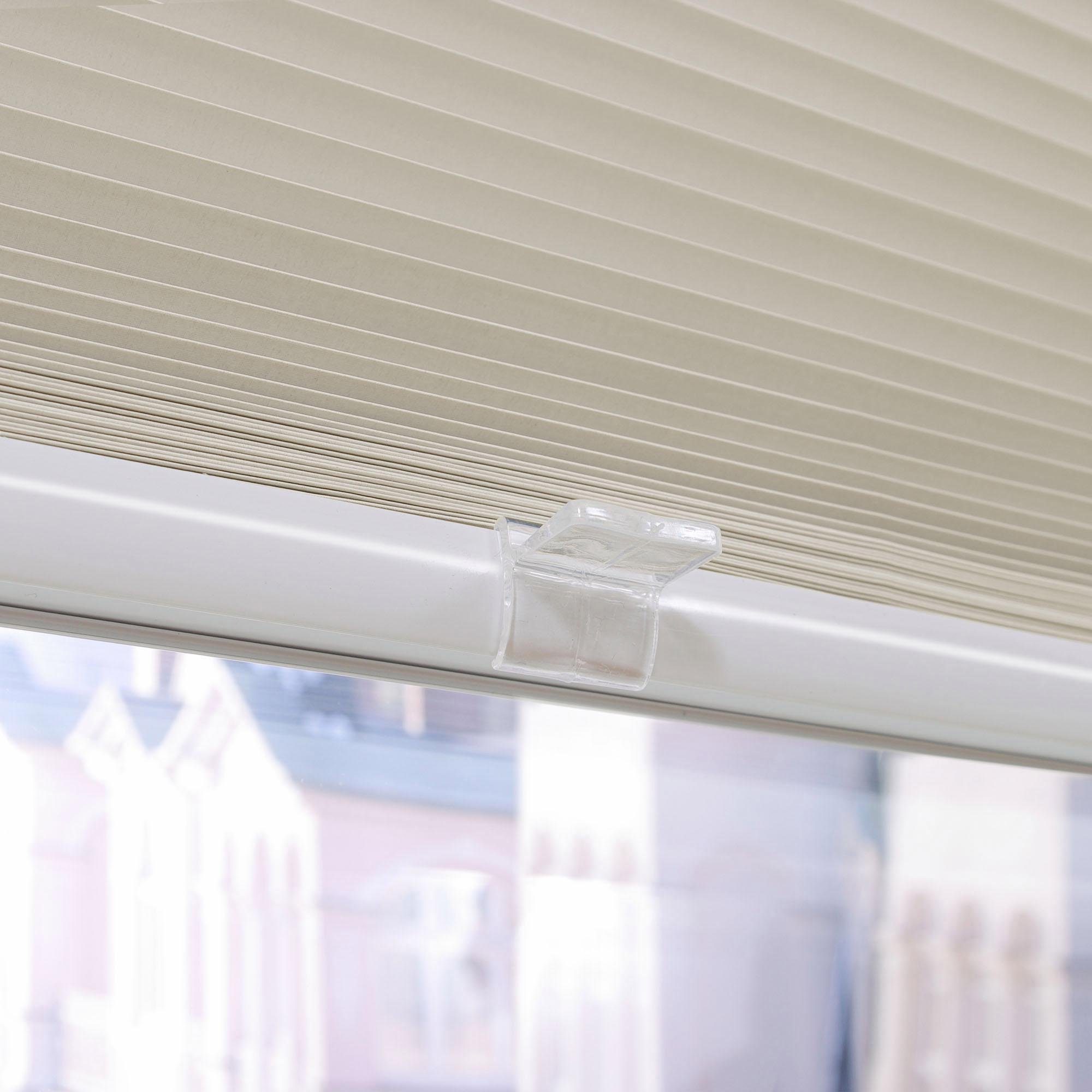 Liedeco Plissee Klemmfix Thermo, verdunkelnd, ohne günstig online kaufen