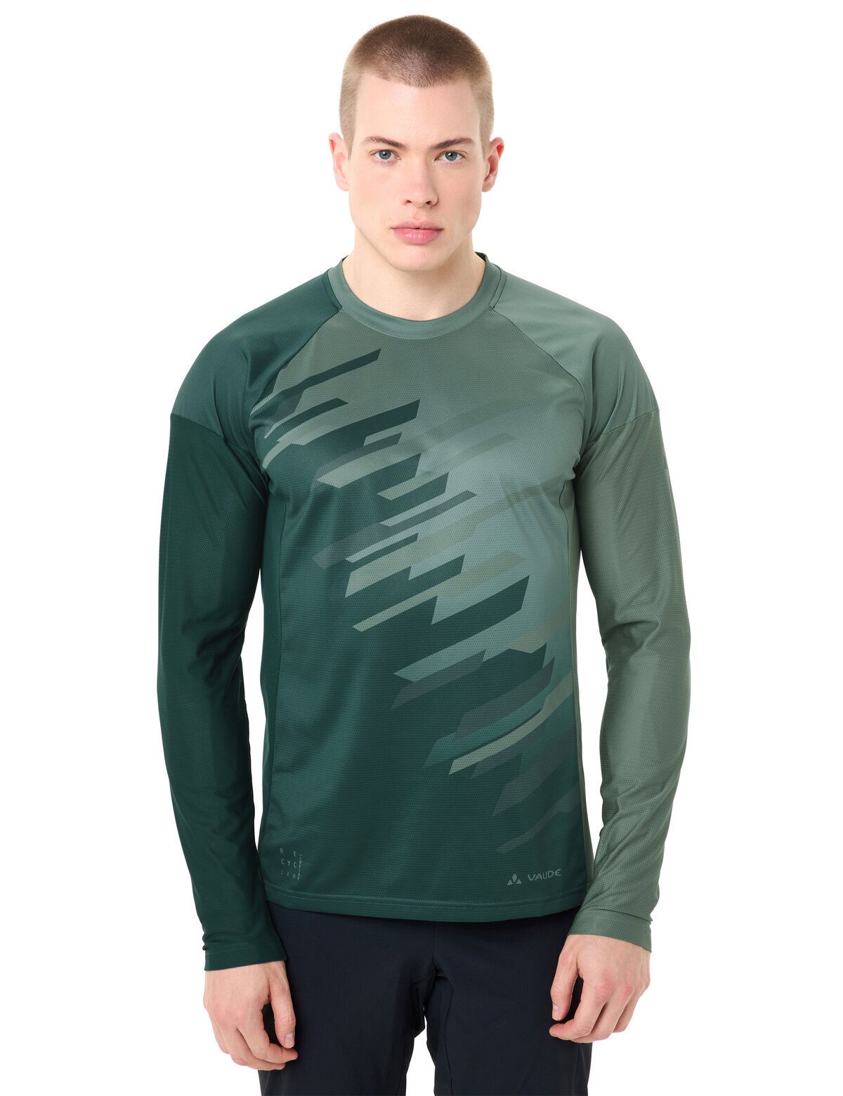 VAUDE T-Shirt Men's Moab LS T-Shirt VI (1-tlg) atmungsaktives und schnelltrocknendes Radshirt