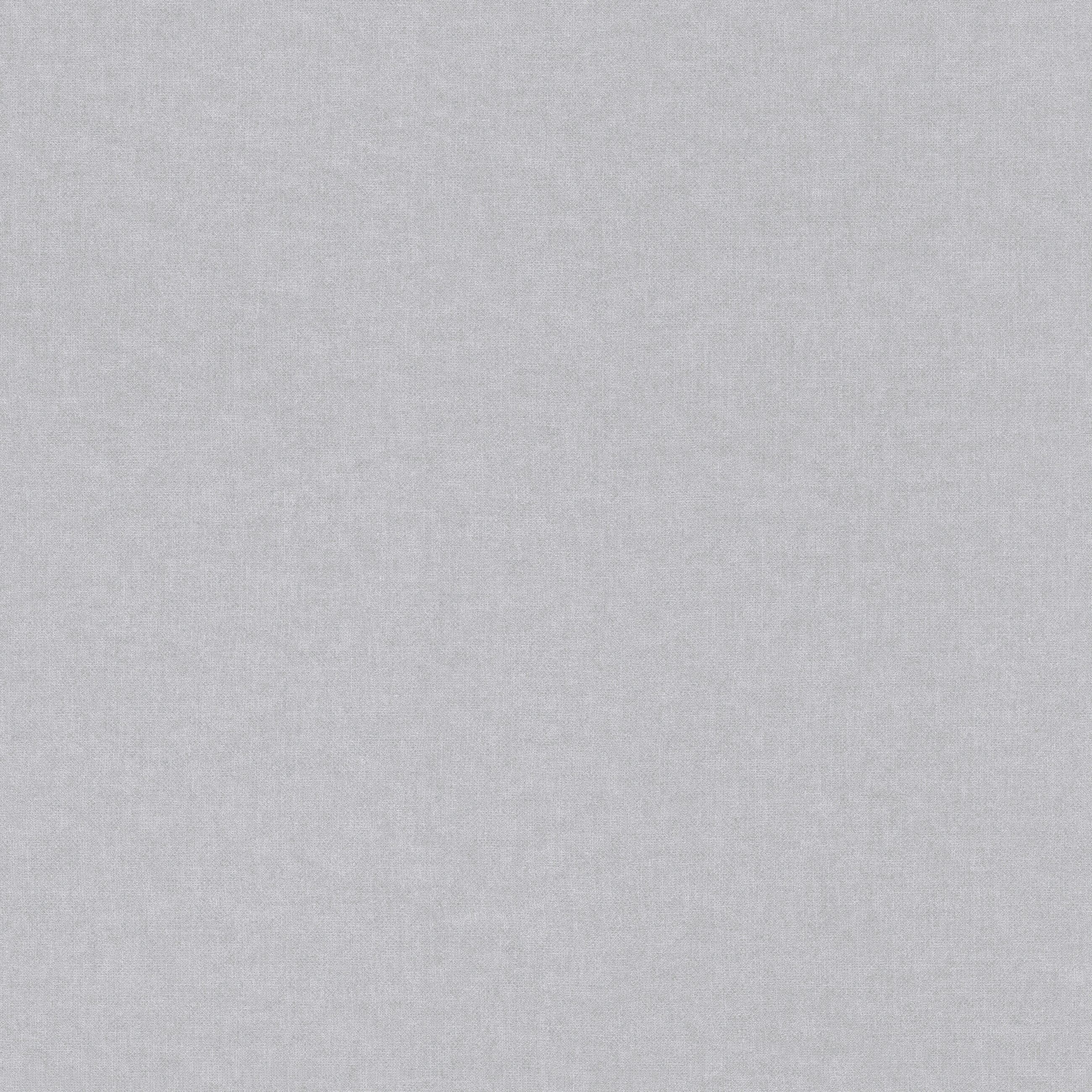 Rasch Vliestapete Leinenoptik Uni Grau Blau, glatt, Leinenoptik, Aquarelloptik, Textiloptik, (1 Rolle, 1 St., Kollektion 'Kids World II' - 10,05 m x 0,53 m), gute Lichtbeständigkeit, waschbeständig, restlos abziehbar