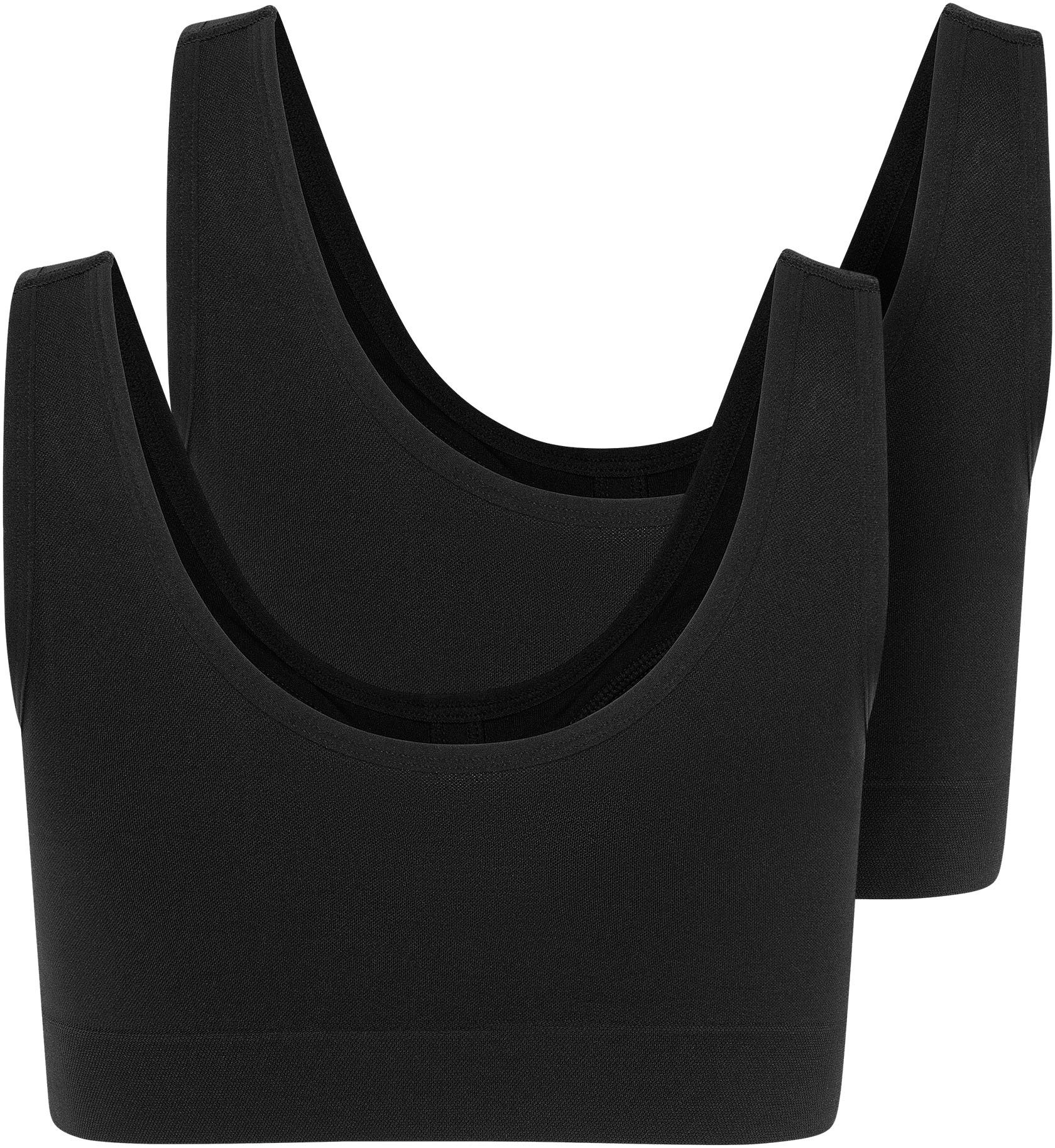 Jockey Bralette Back Smoothing Seamfree (2er Pack) weiche, eingenähte, drahtlos geformte Cups – Bild 4 von 5