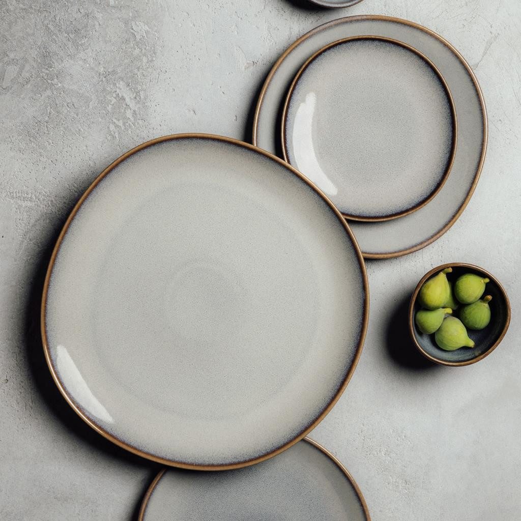 like. by Villeroy & Boch Brotteller Lave Brotteller 17,6 x 16,8 cm 6er Set, (6 St)