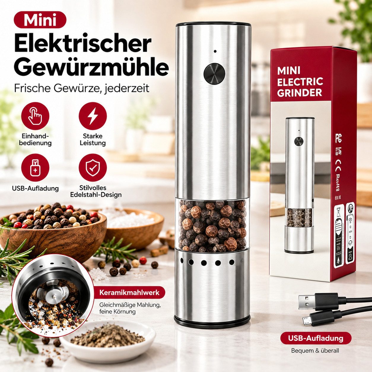 Mini Gewürzmühlen-Sets online kaufen