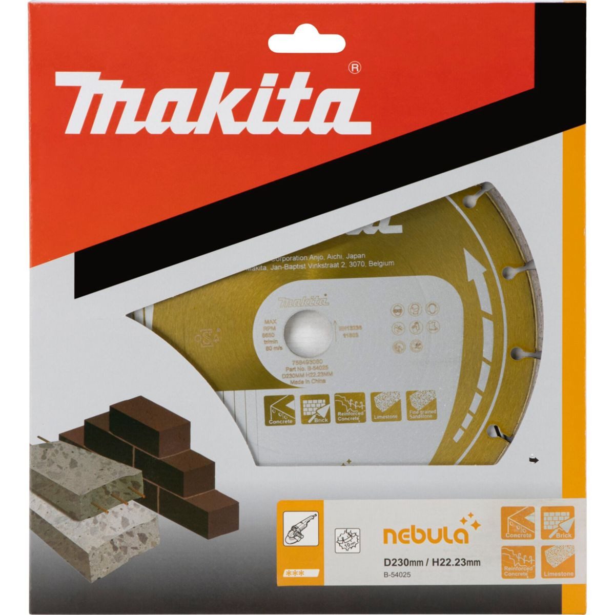Makita Trennscheibe Diamantsch. 230x22,23 NEBULA