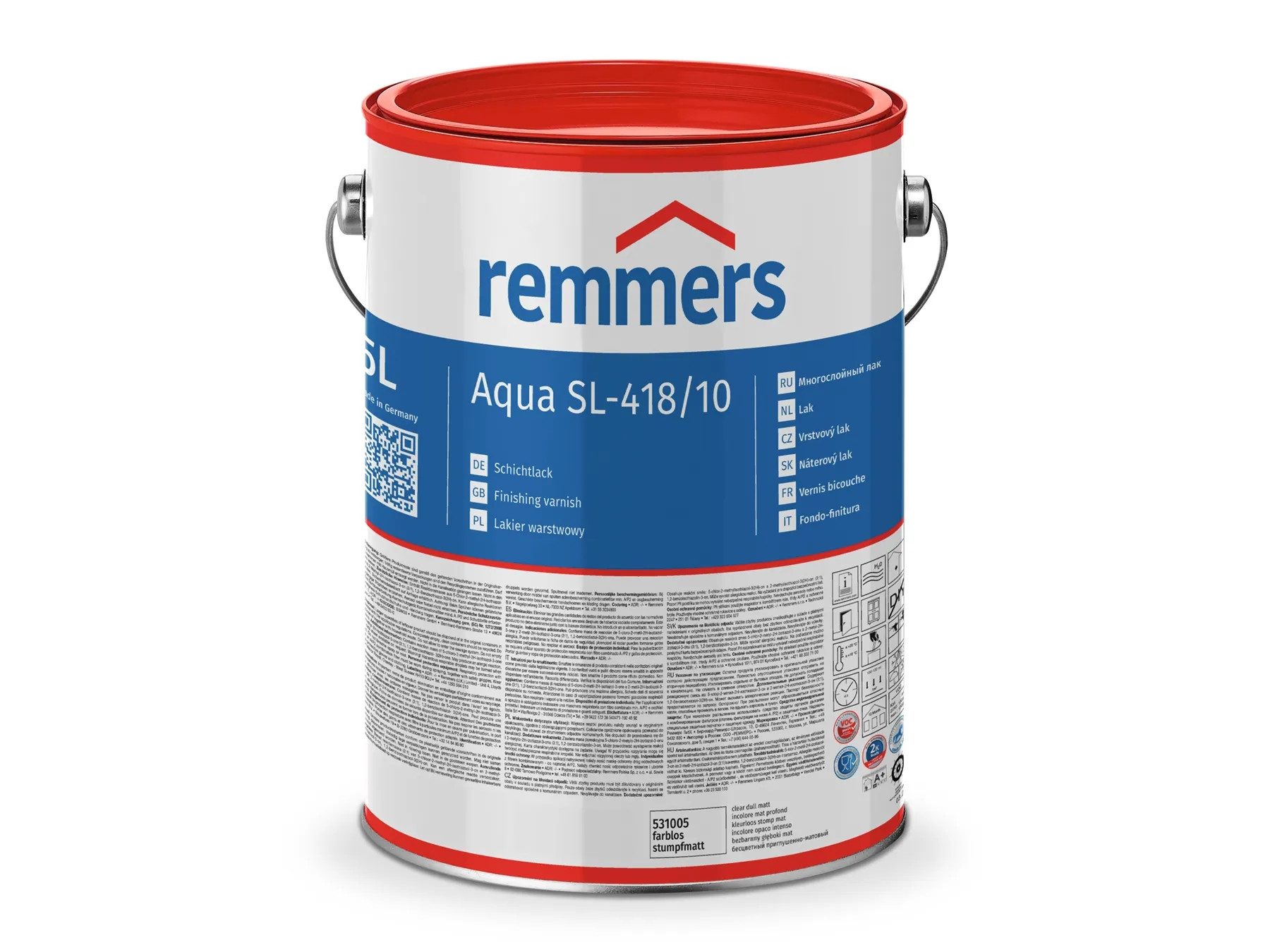 Remmers Holzlack Aqua SL-418-Schichtlack