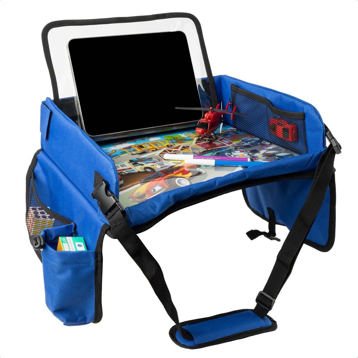 imoshion Tablet-Halterung imoshion Reisetisch - Tablethalter Auto - 7 Aufbewahrungsfächer - Inkl, (1-tlg)