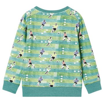 vidaXL Sweatshirt Kinder-Sweatshirt Hellgrün Melange 116