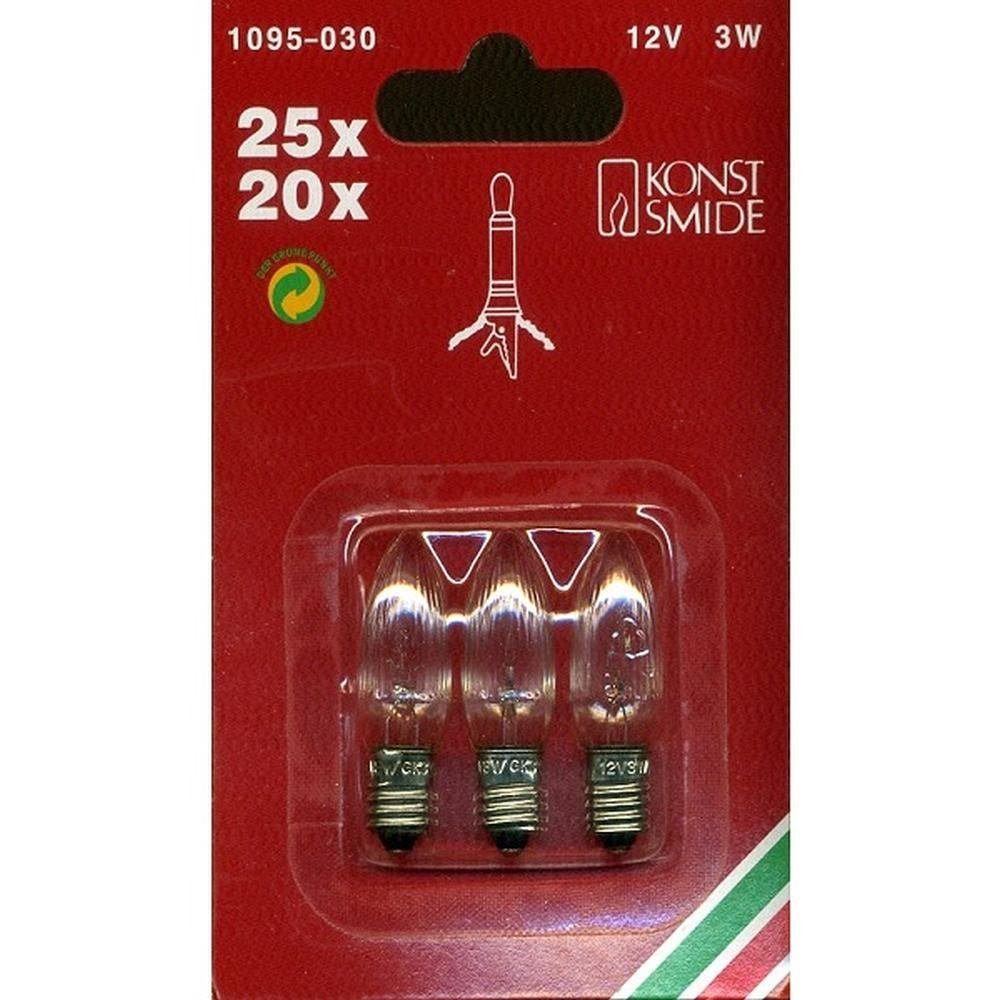 KONSTSMIDE Lichterkette 1095030 Ersatzbirnen für 25er/20er Lichterkette