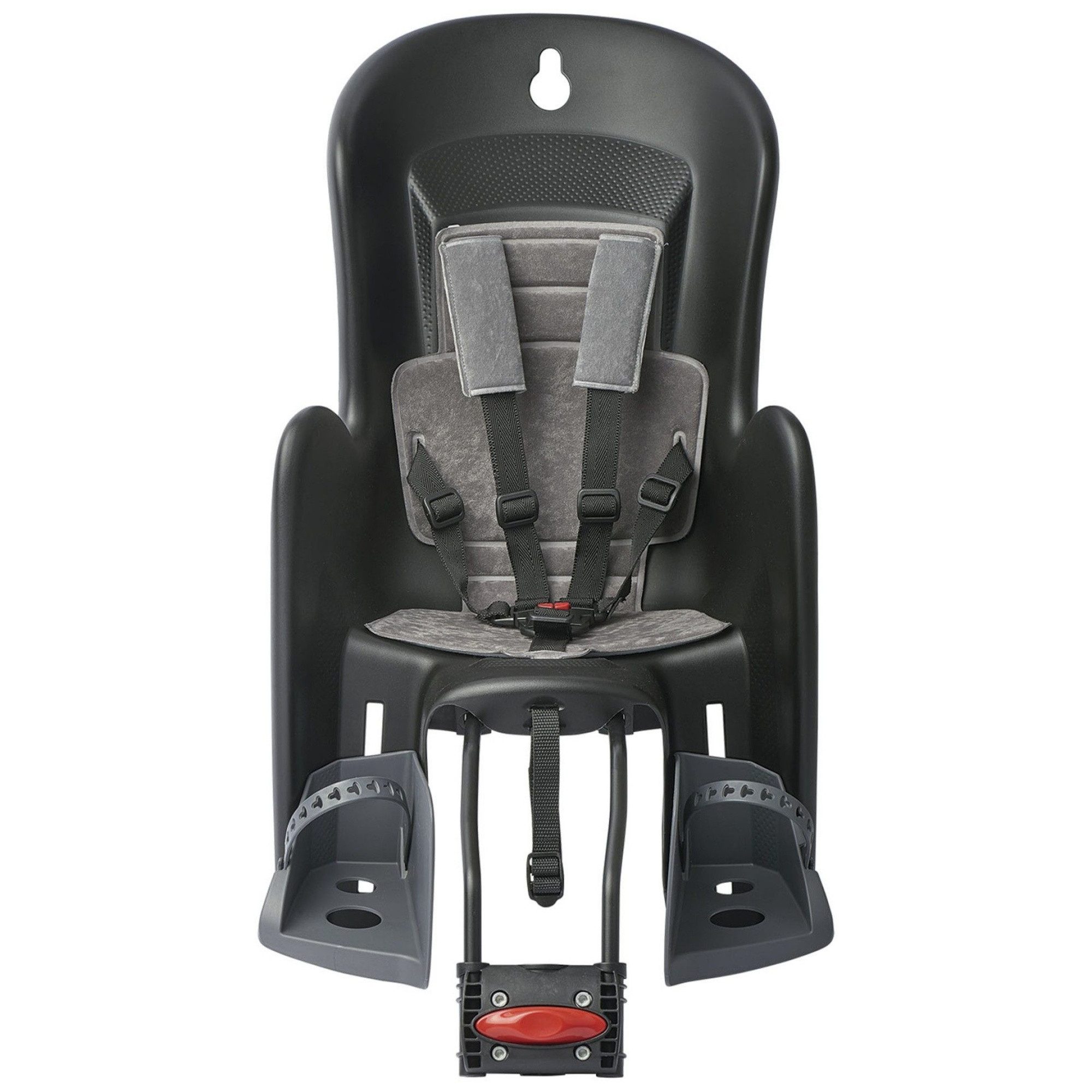 Polisport Fahrradkindersitz Bilby Maxi FF 75102049 Kindersitz für Hinten mit Rahmenbefestigung