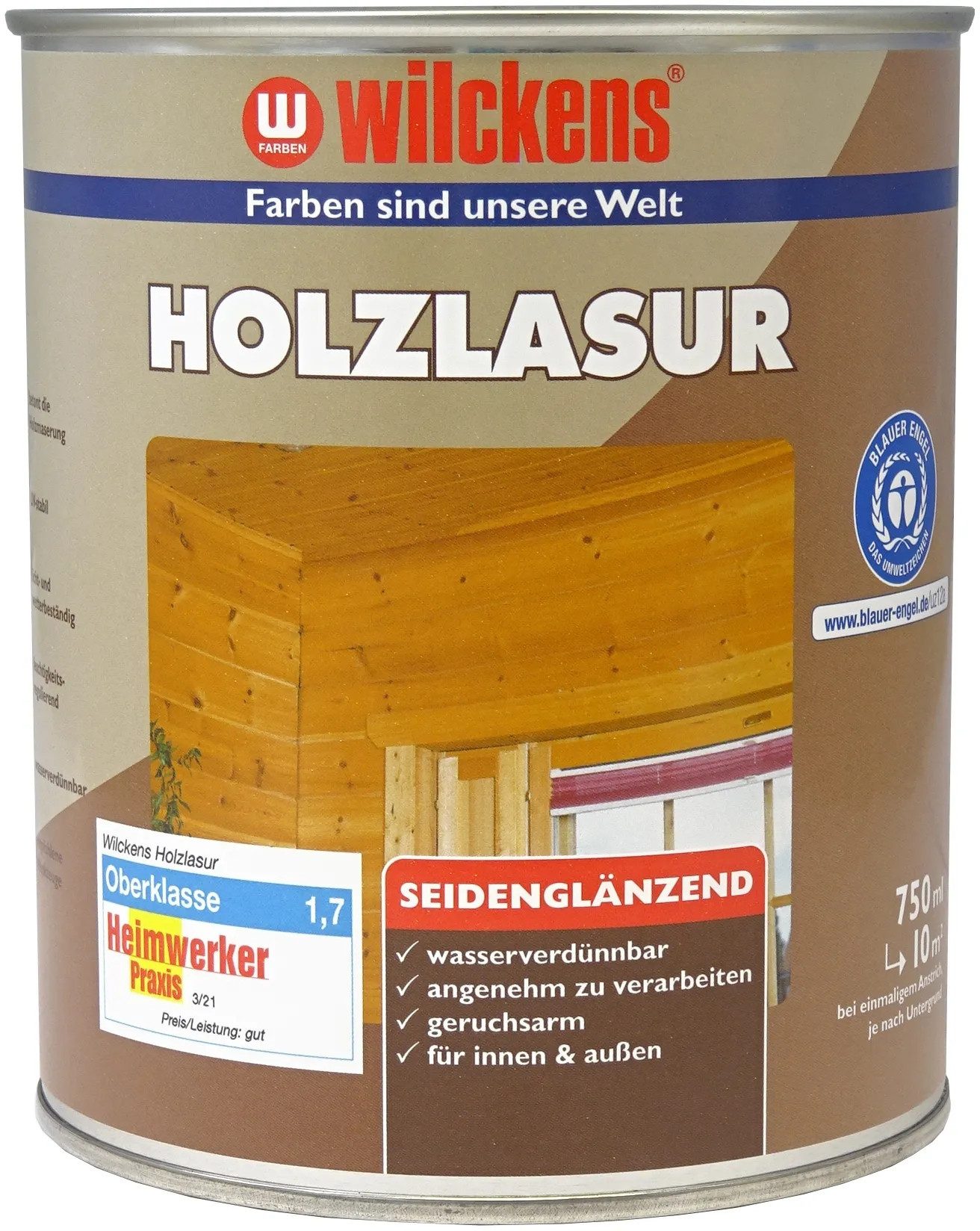 Wilckens Farben Holzschutzlasur Wilckens Holzlasur LF