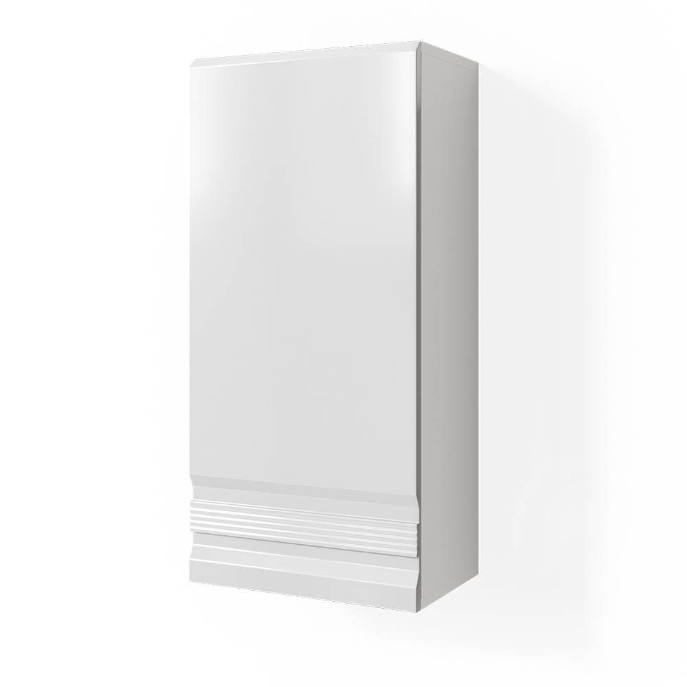 Vicco Hängeschrank Fredd, Weiß Hochglanz, 36 x 77 cm (1-St)