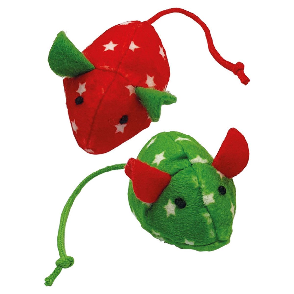 Nobby Tierkuscheltier Katzenspielzeug Xmas Catnip Mäuse günstig online kaufen