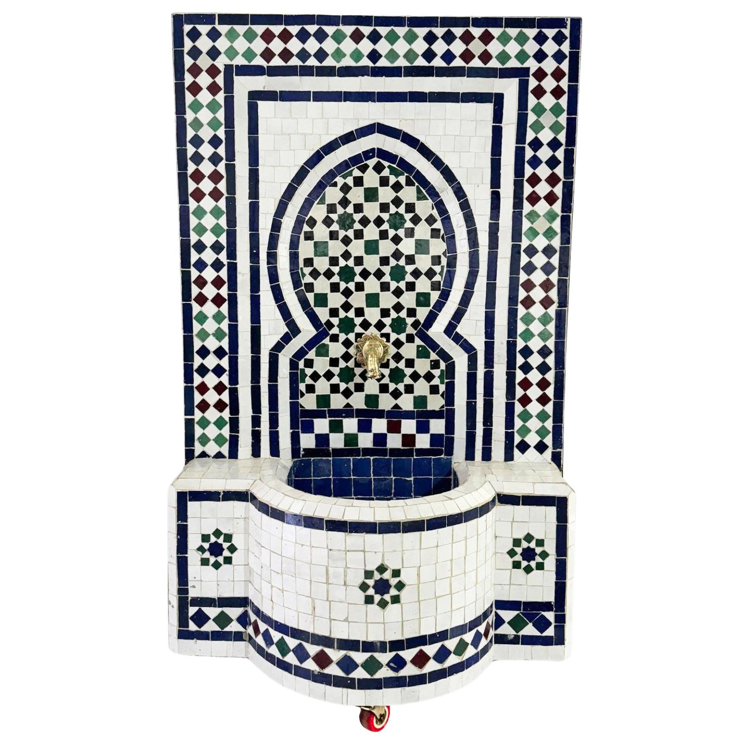 Marrakesch Orient & Mediterran Interior Zimmerbrunnen Marokkanische Deko Gartenbrunnen Brunnen Zimmerbrunnen 108cm 05-050, 64 cm Breite, (1 tlg), Handarbeit