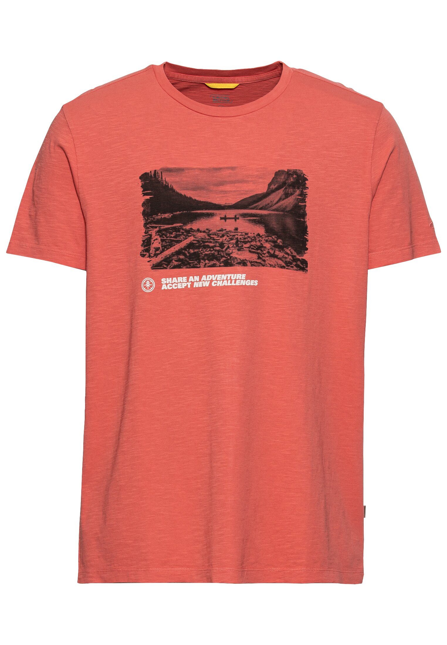 camel active Kurzarmshirt mit großem Frontprint günstig online kaufen