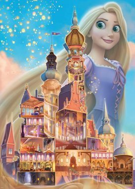 Ravensburger Puzzle Disney Castle Collection, Rapunzel, 1000 Puzzleteile, Made in Germany