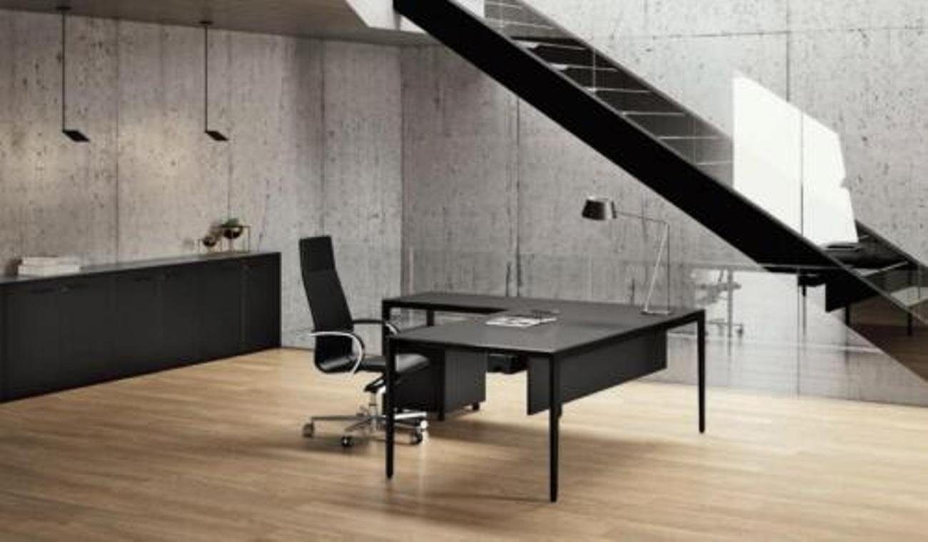 Eckschreibtisch, Schreibtisch Design Möbel Italienische Frezza Tisch Einrichtung JVmoebel