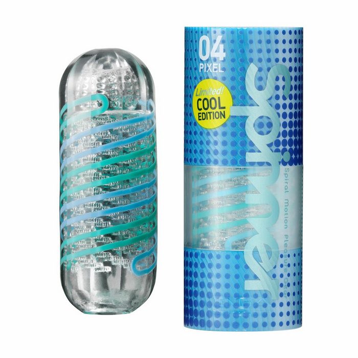 Tenga Masturbator Spinner 04 Pixel Cool Edition ideal für kühlende Gleitmittel