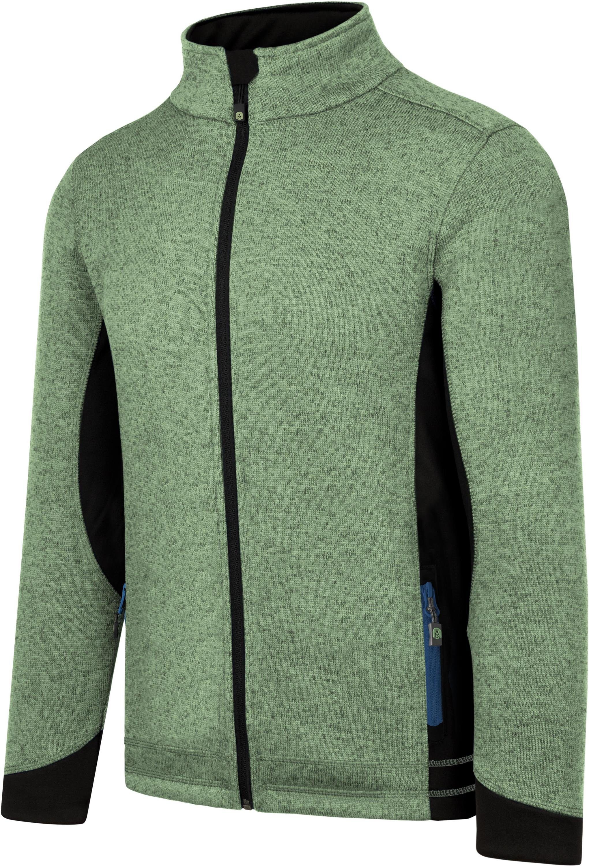 normani Windbreaker Kinder Strickjacke Tathlina Fleecejacke Übergangsjacke für Junge und Mädchen - warme Outdoorjacke – Bild 2 von 5