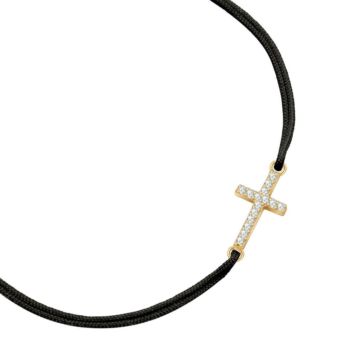Glanzstücke München Armband GSM4015 (1-tlg), mit Kreuz