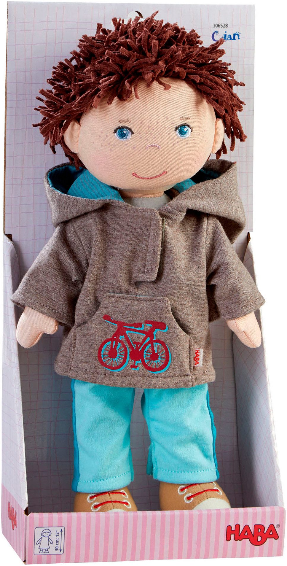 Haba Stoffpuppe Lian, Mit Hoodie und günstig online kaufen