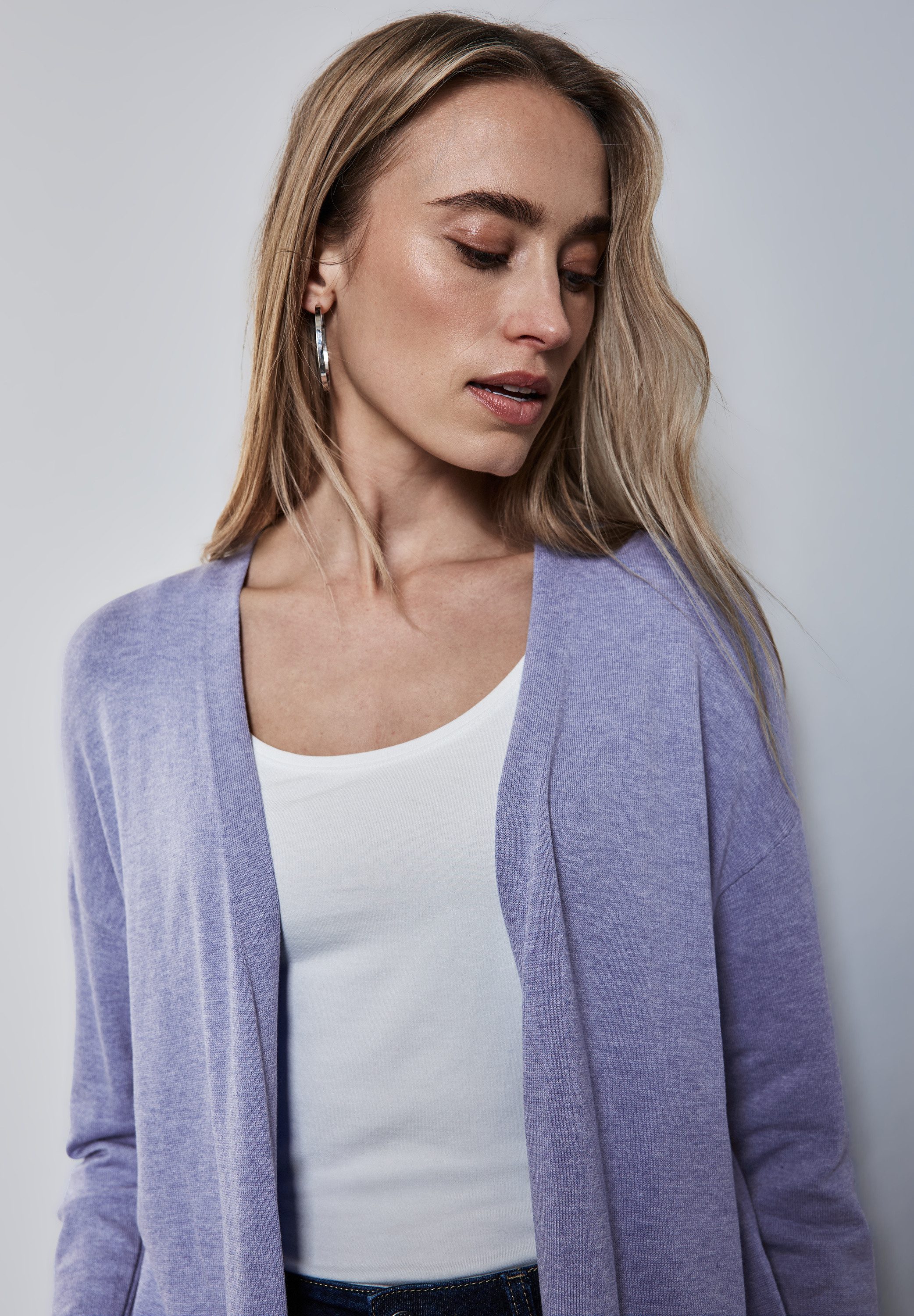 STREET ONE Strickjacke aus softer Viskose