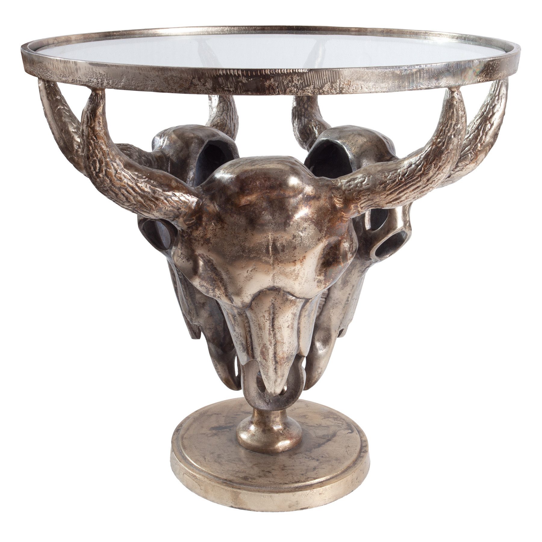 riess-ambiente Couchtisch MATADOR 56cm bronze, Wohnzimmer günstig online kaufen