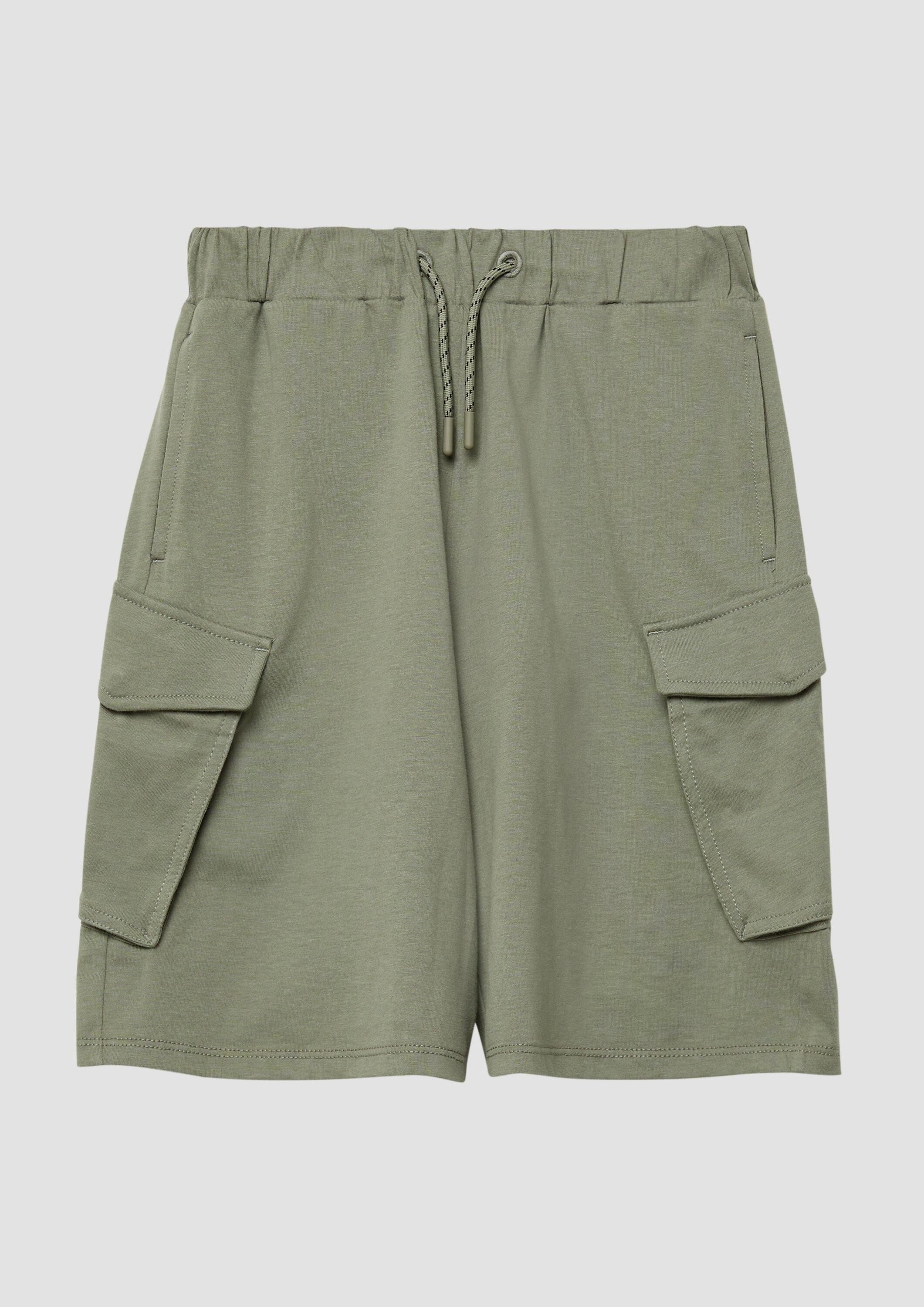 s.Oliver Shorts Leggins Bermuda mit Cargotaschen im Loose Fit