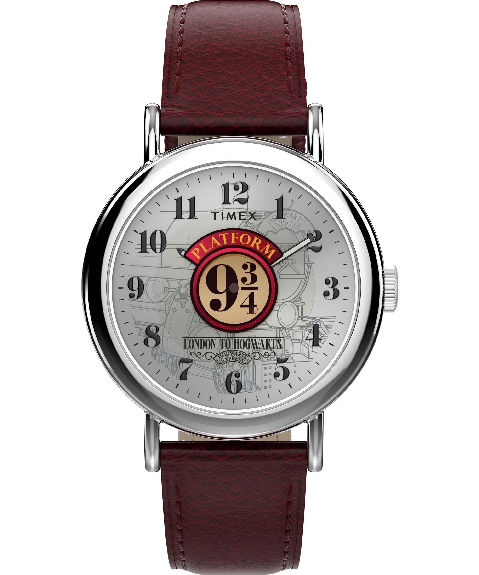 Timex Quarzuhr Timex x Harry Potter Weekender Platform 9 3/4 TW2Y76200YH, Armbanduhr, Damenuhr, Herrenuhr, Lederarmband, analog, Beleuchtung