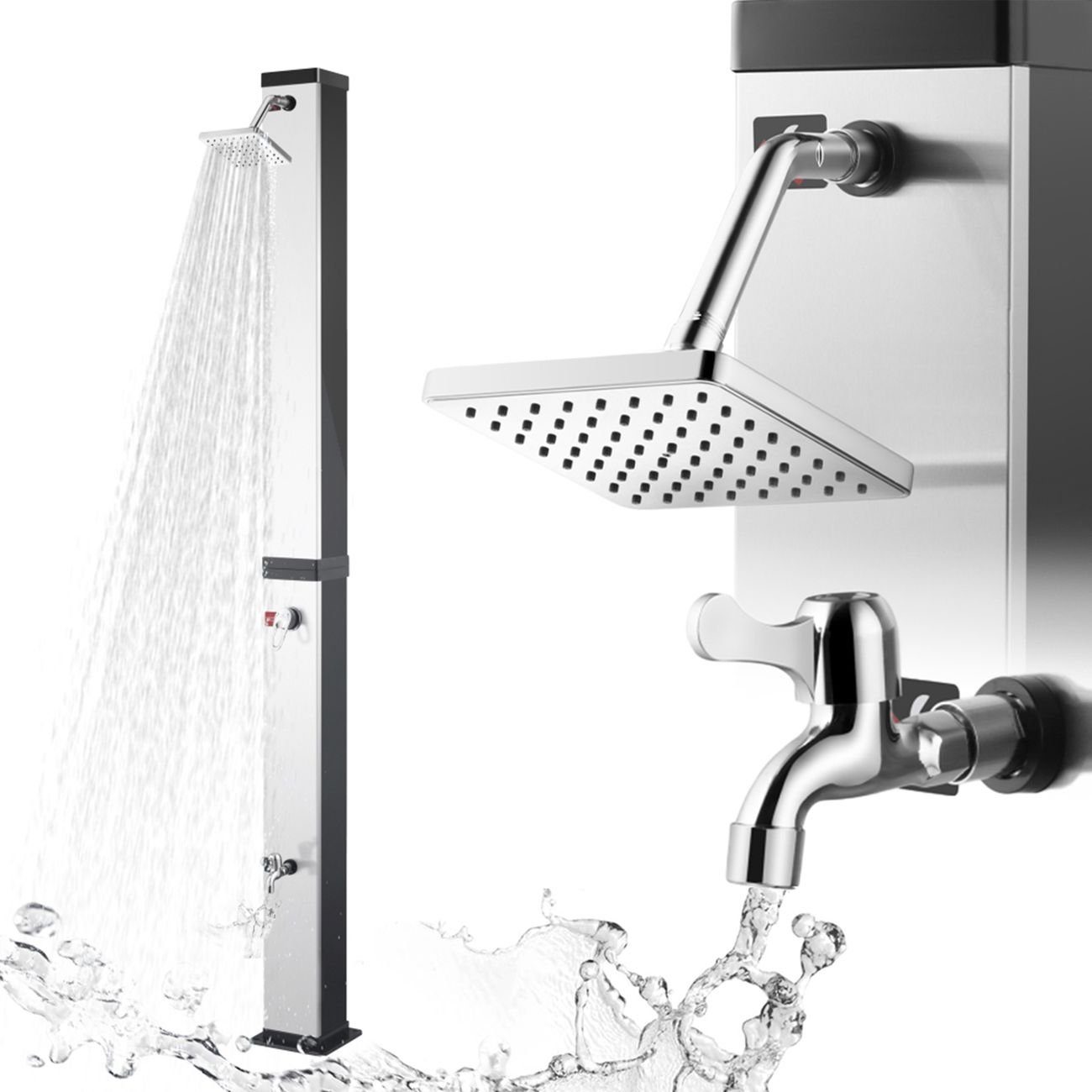 Strattore Solardusche Dusche Gartendusche - Ocean günstig online kaufen