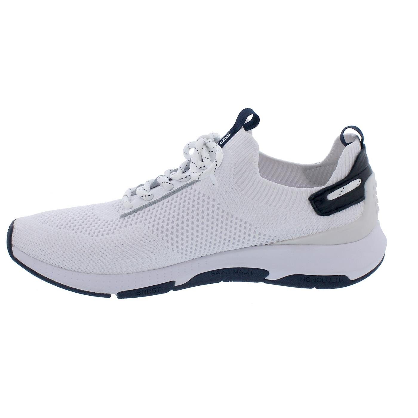 tbs TBS Jellina, Tennis Knit Eco PET, Extra Blanc, Wechselfußbett A7197 Bootsschuh