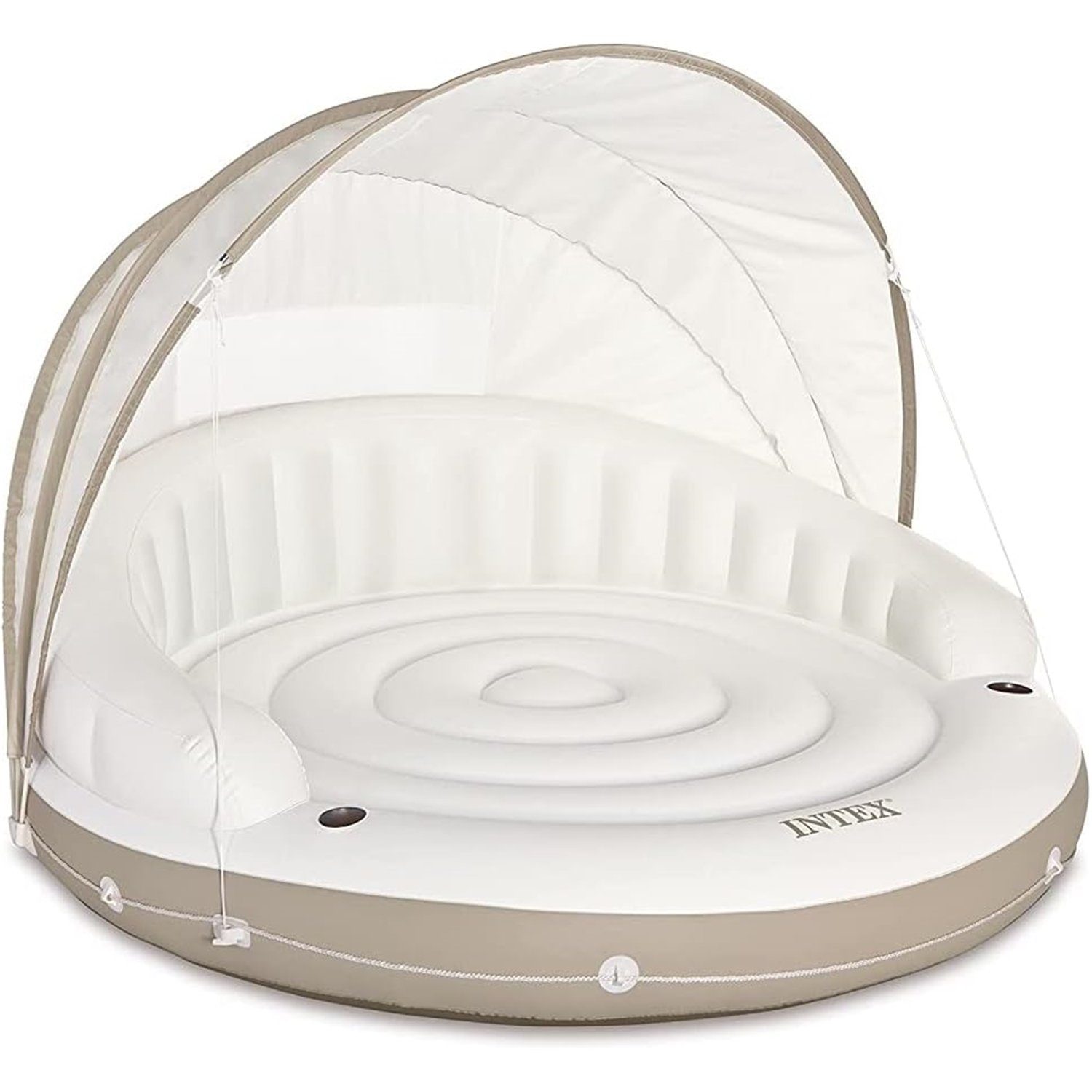 Intex Luftmatratze 58292EU Canopy Island Badeinsel