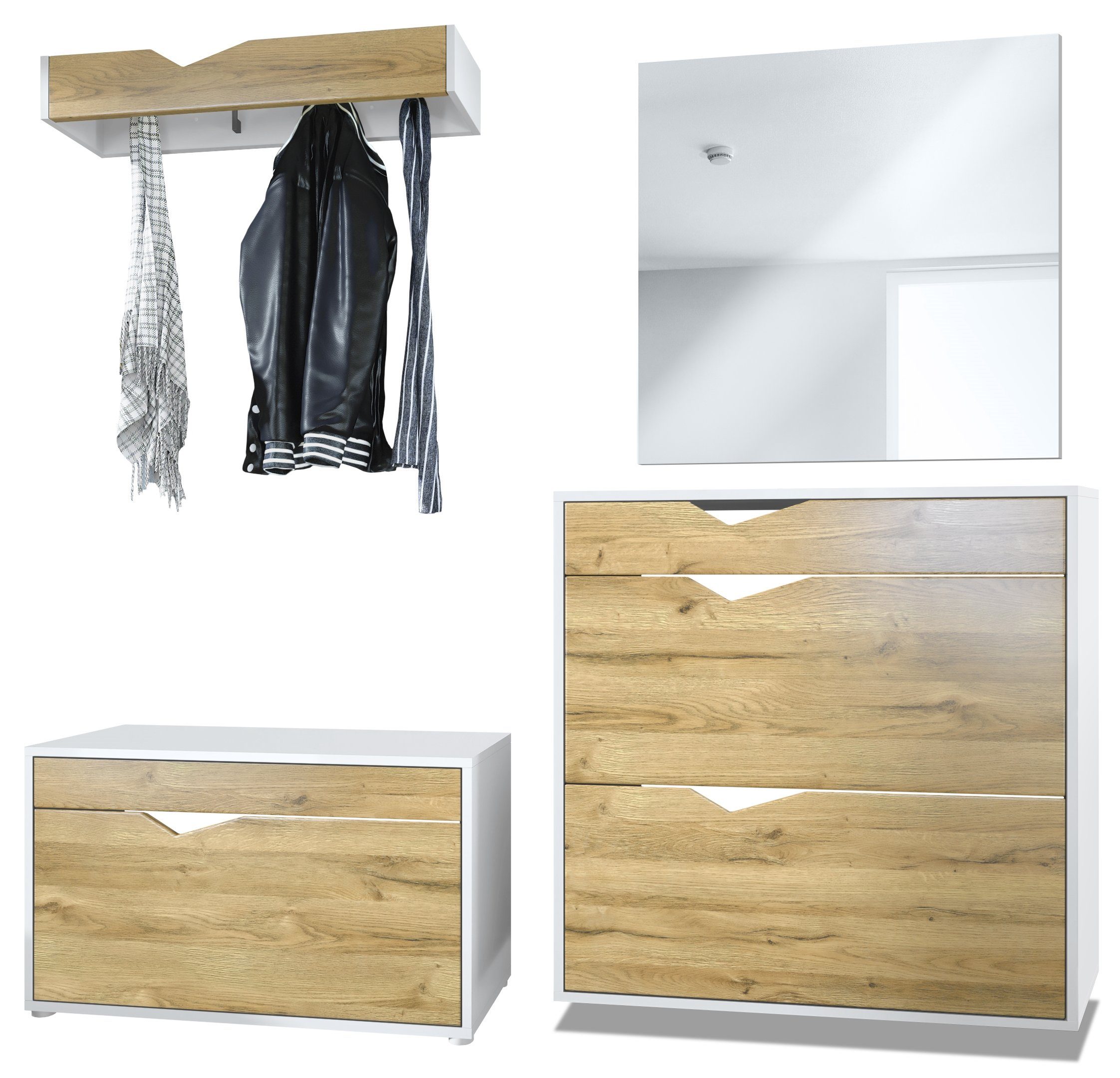 Fronten in Eiche Natur