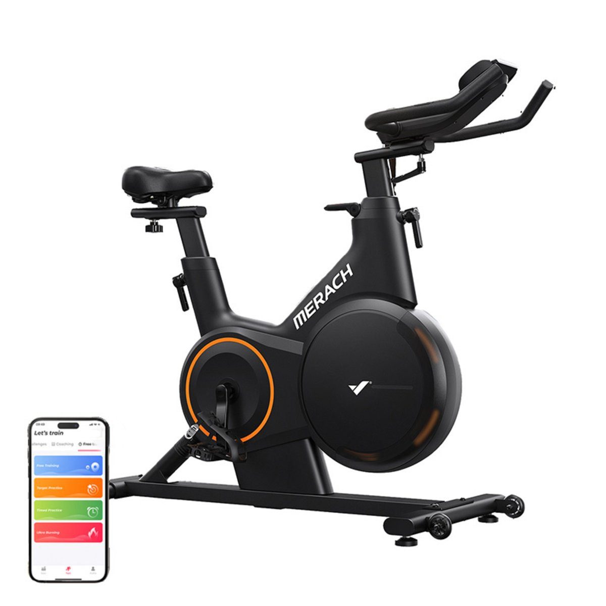 MERACH Mini-Heimtrainer MERACH MR-S28B1 Spinning-Bike