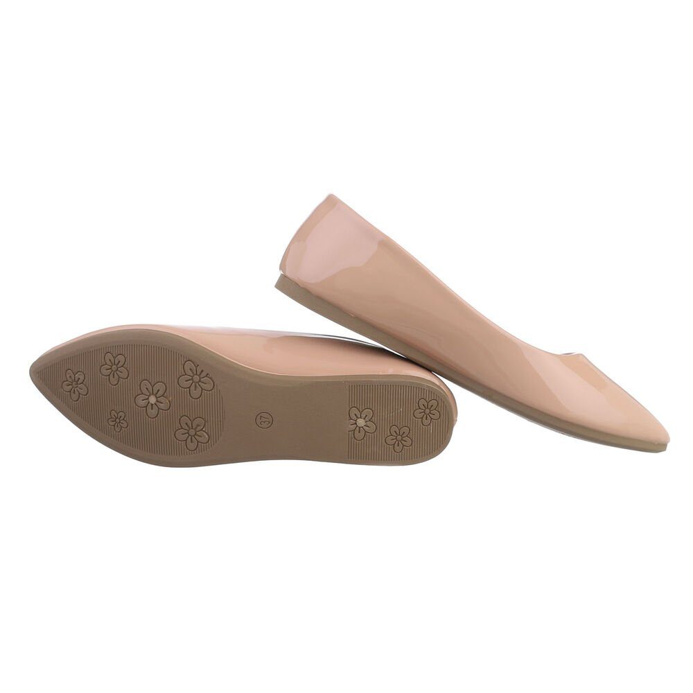 Ital-Design Damen Schlupfschuhe Freizeit Ballerina (82071374) Flach Klassis günstig online kaufen
