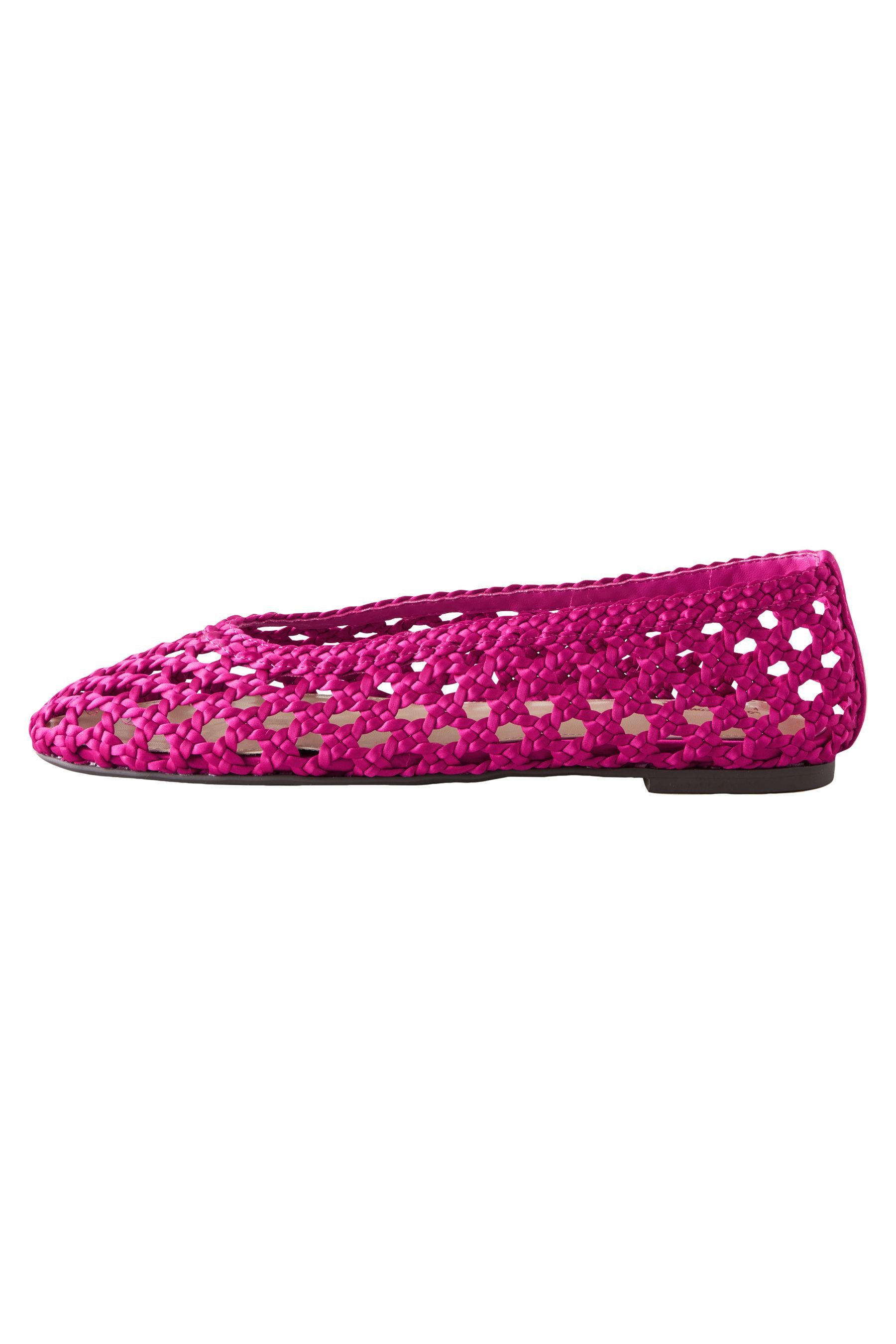 Next Forever Comfort® flache Satin-Ballerinas Ballerina