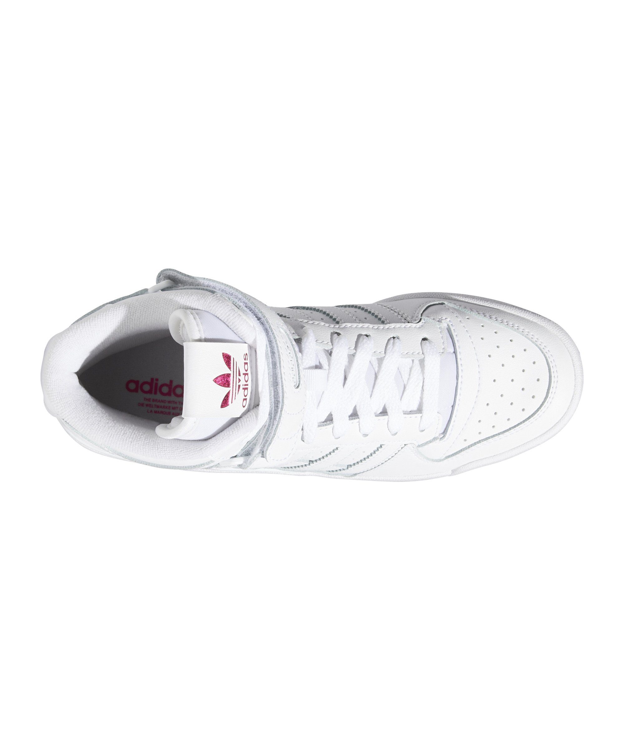 weisspink adidas Damen Forum Mid Originals Sneaker