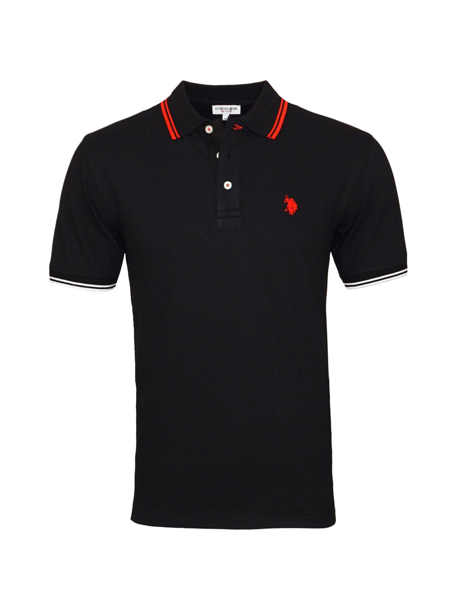 U.S. Polo Assn Poloshirt Shirt Shirt Poloshirt BARNEY (1-tlg) Polohemd schwarz