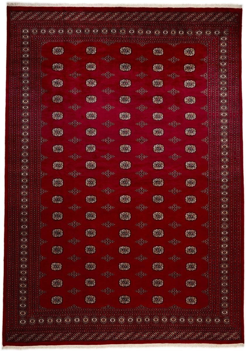 rechteckig, Handgeknüpfter Orientteppich, Pakistan 312x421 Buchara Orientteppich Nain Höhe: 8 mm Trading, 2ply