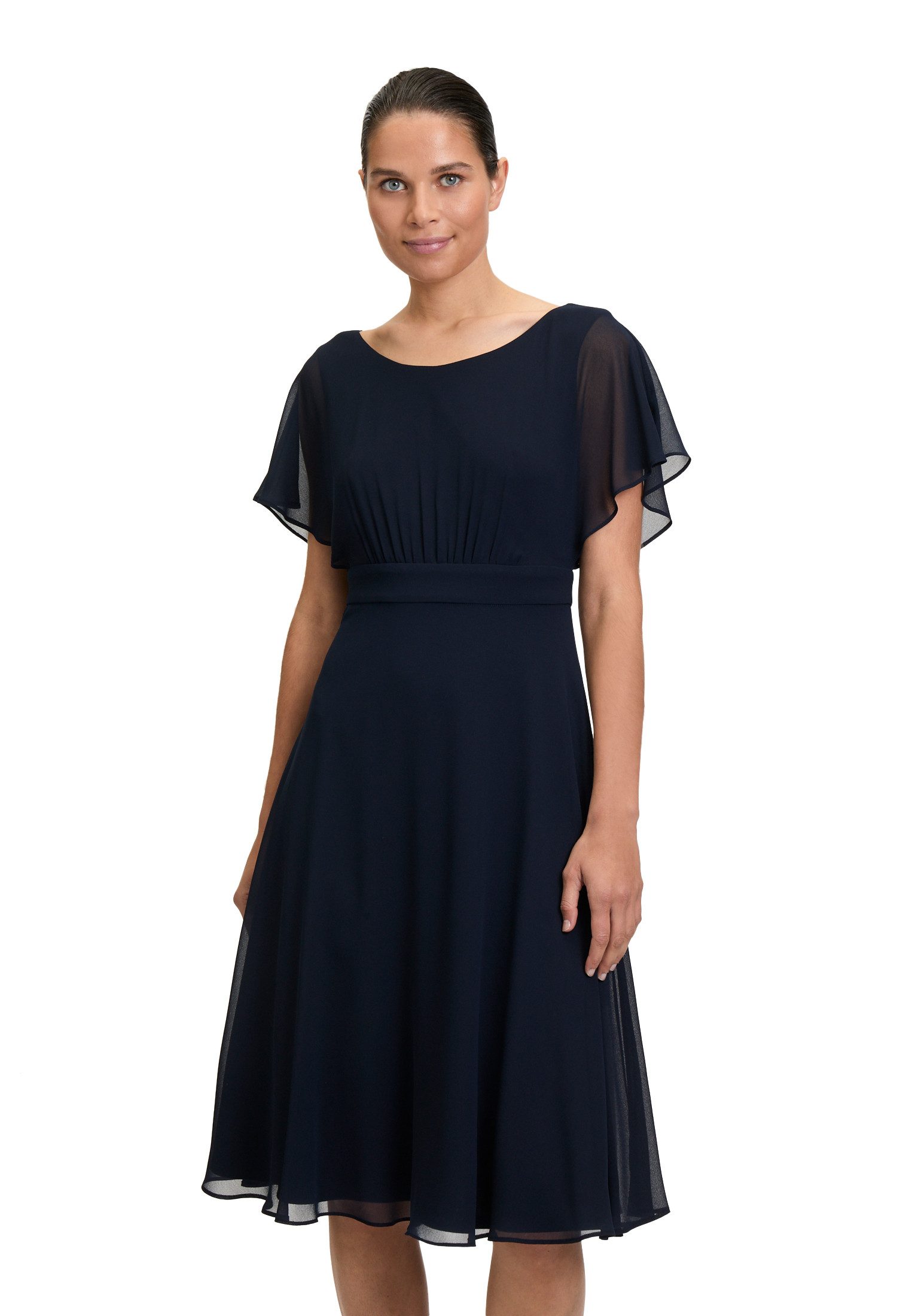 Vera Mont Cocktailkleid Damen kurzarm Raffung günstig online kaufen