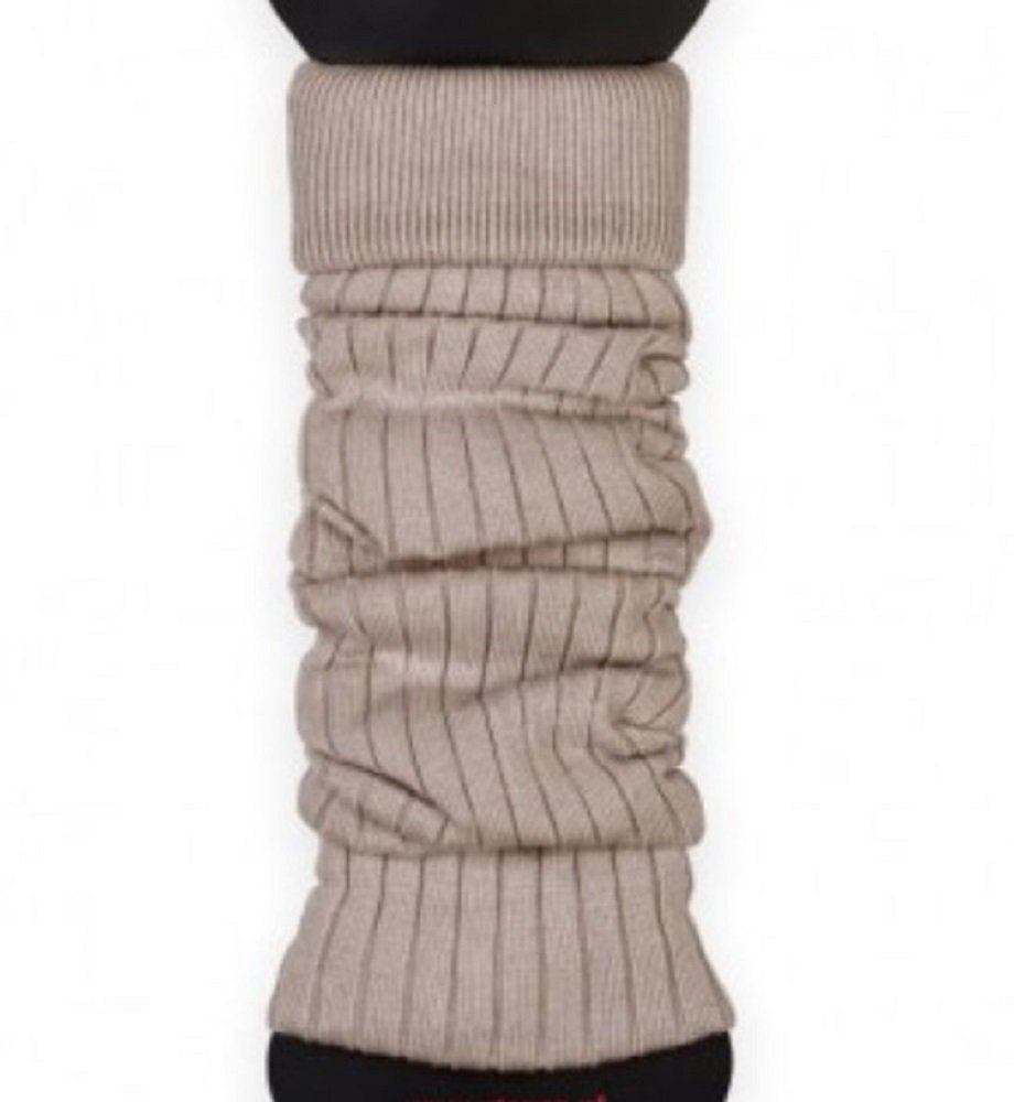 Lycille Beinstulpen 1 Paar elegante Beinstulpen für Frauen aus Baumwolle in vielen Farben (1 Paar) Beinwärmer bis maximal 40cm Wadenumfang, mit Streifenmuster